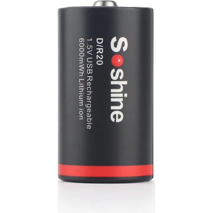 Аккумулятор SOSHINE USBD20 Li-ion 1.5V 6000mA 22554 Аккумулятор SOSHINE USBD20 Li-ion 1.5V 6000mA 22554