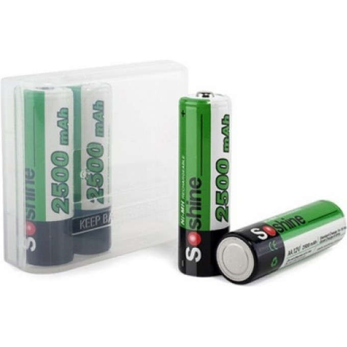Бокс для батареек SOSHINE SBC-004 для AA 14500*4шт 15101 Бокс для батареек SOSHINE SBC-004 для AA 14500*4шт 15101