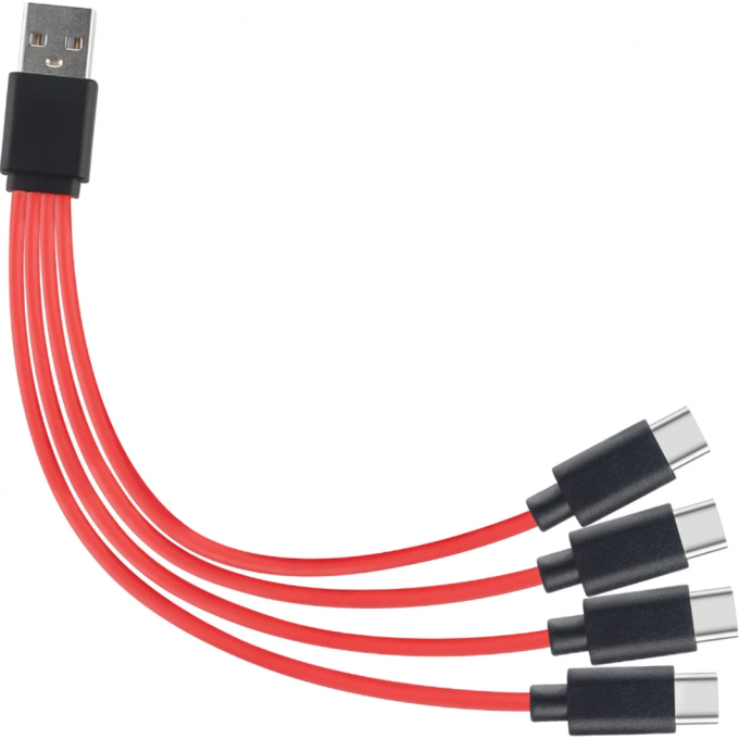 Шнур SOSHINE USB-4 TYPE C, 4 в 1 22648